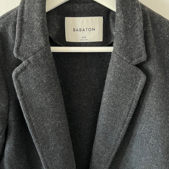 Aritzia Stedman Wool Coat - Picture 3 of 4